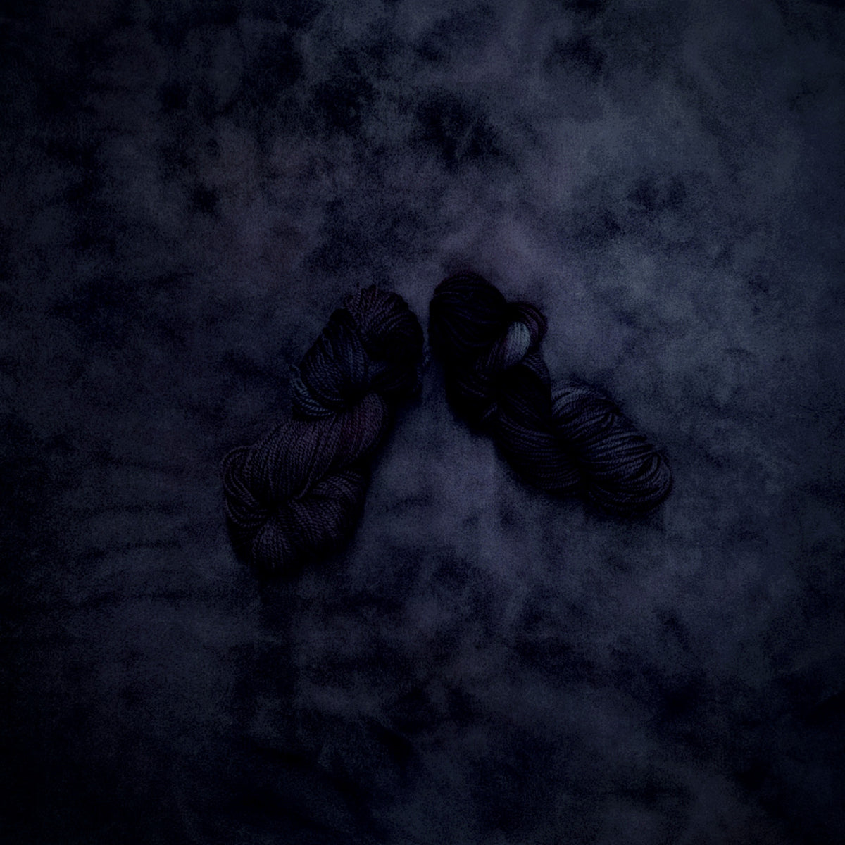 Blue Velvet Hand Dyed Wool