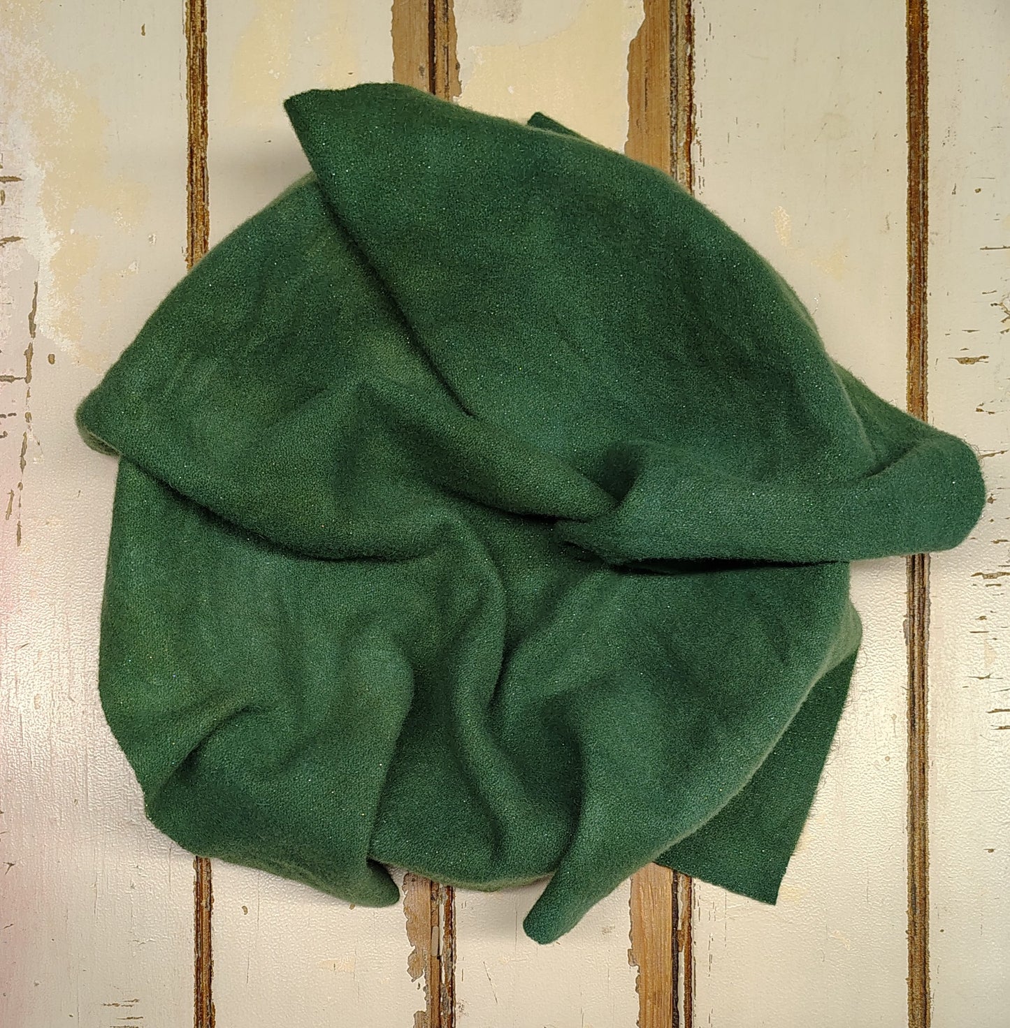 Evergreen Sparkle Hand Dyed Wool