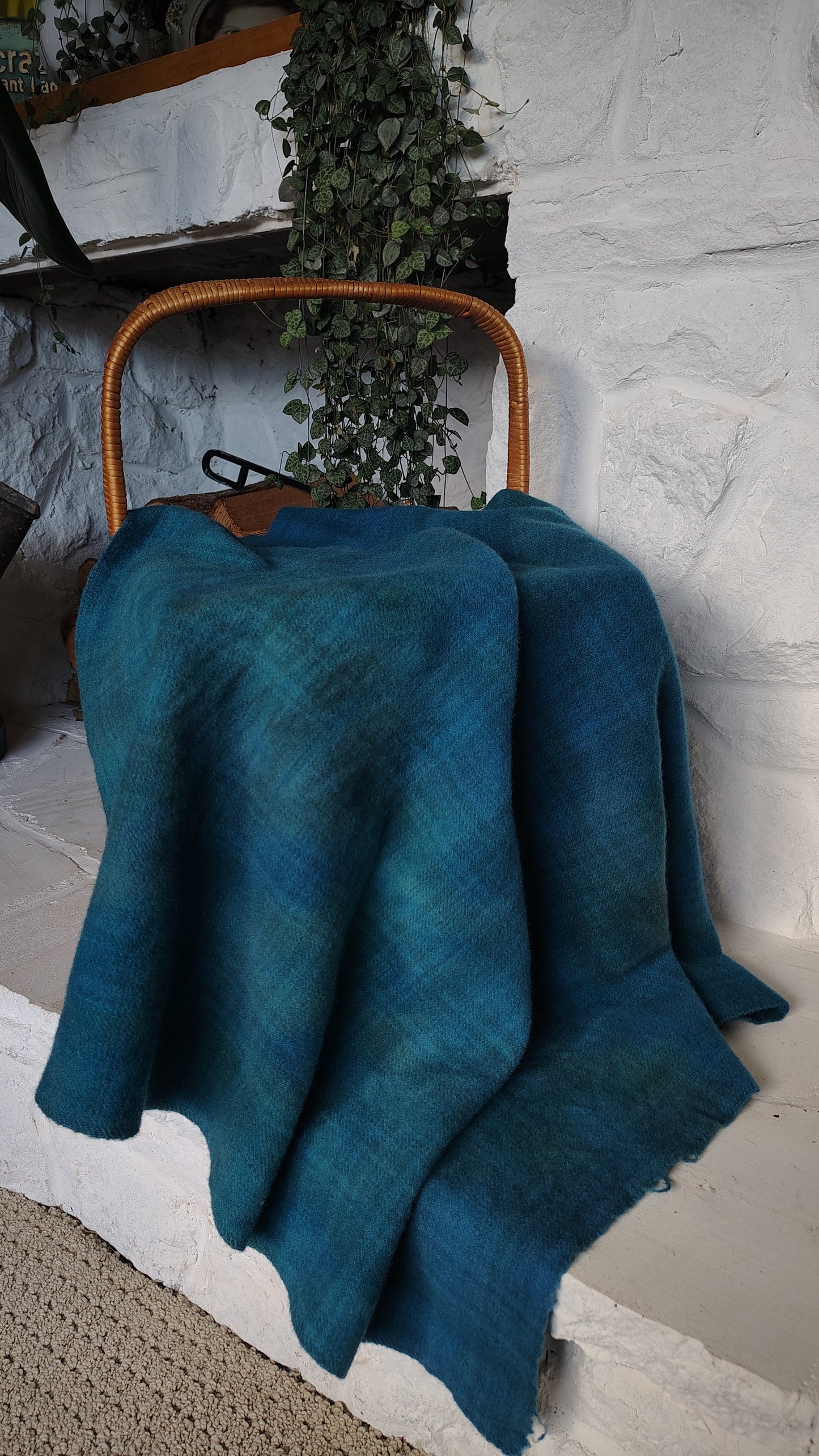 Twilight Hand Dyed Plaid Wool (Wholesale)