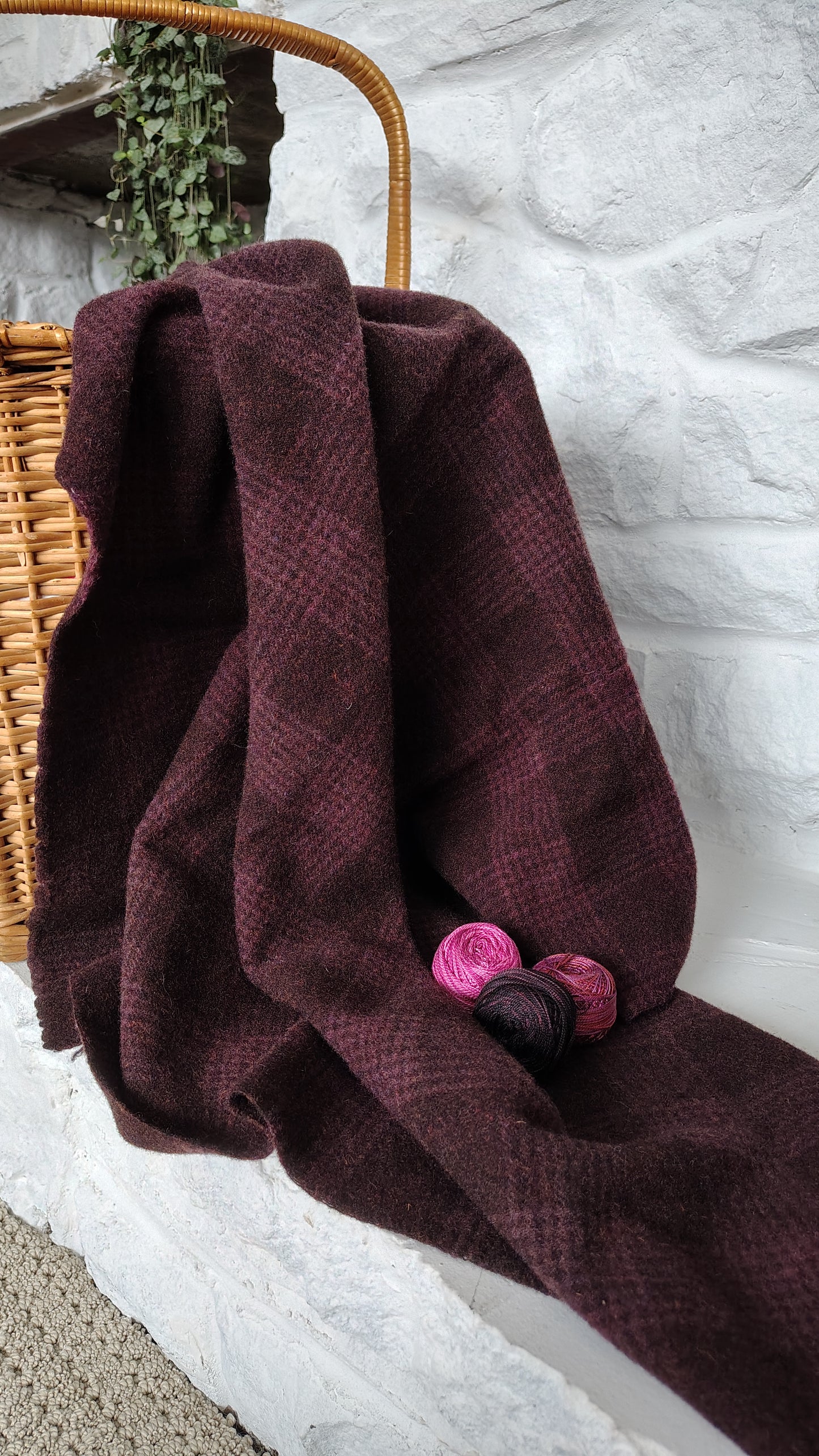 Raspberry Sorbet Hand Dyed BnP Wool (Wholesale)