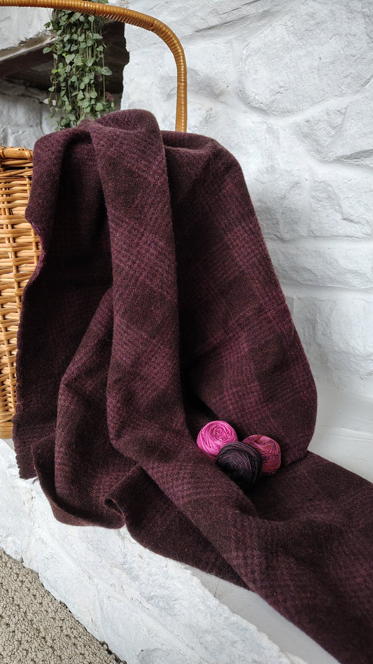 Raspberry Sorbet Hand Dyed BnP Wool