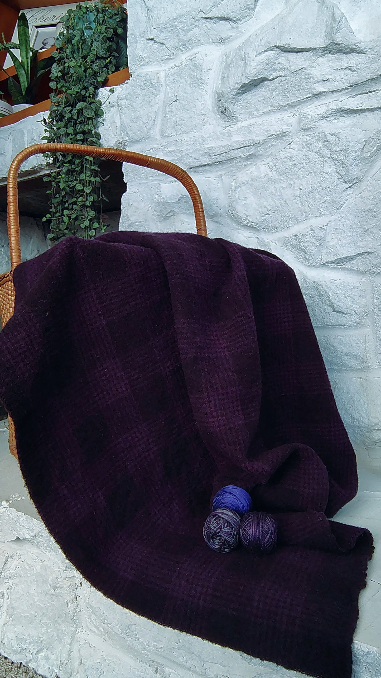 Brilliant Violet Hand Dyed BnP Wool (Wholesale)