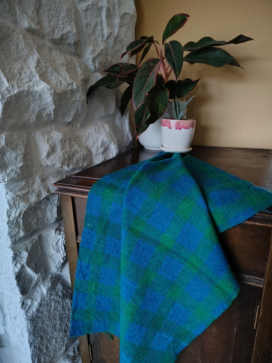 Hand Dyed Quarter Yard OPP Turquoise