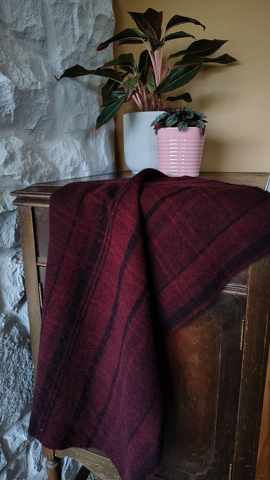 BBP Wine Rose Hand Dyed Quarter Yard