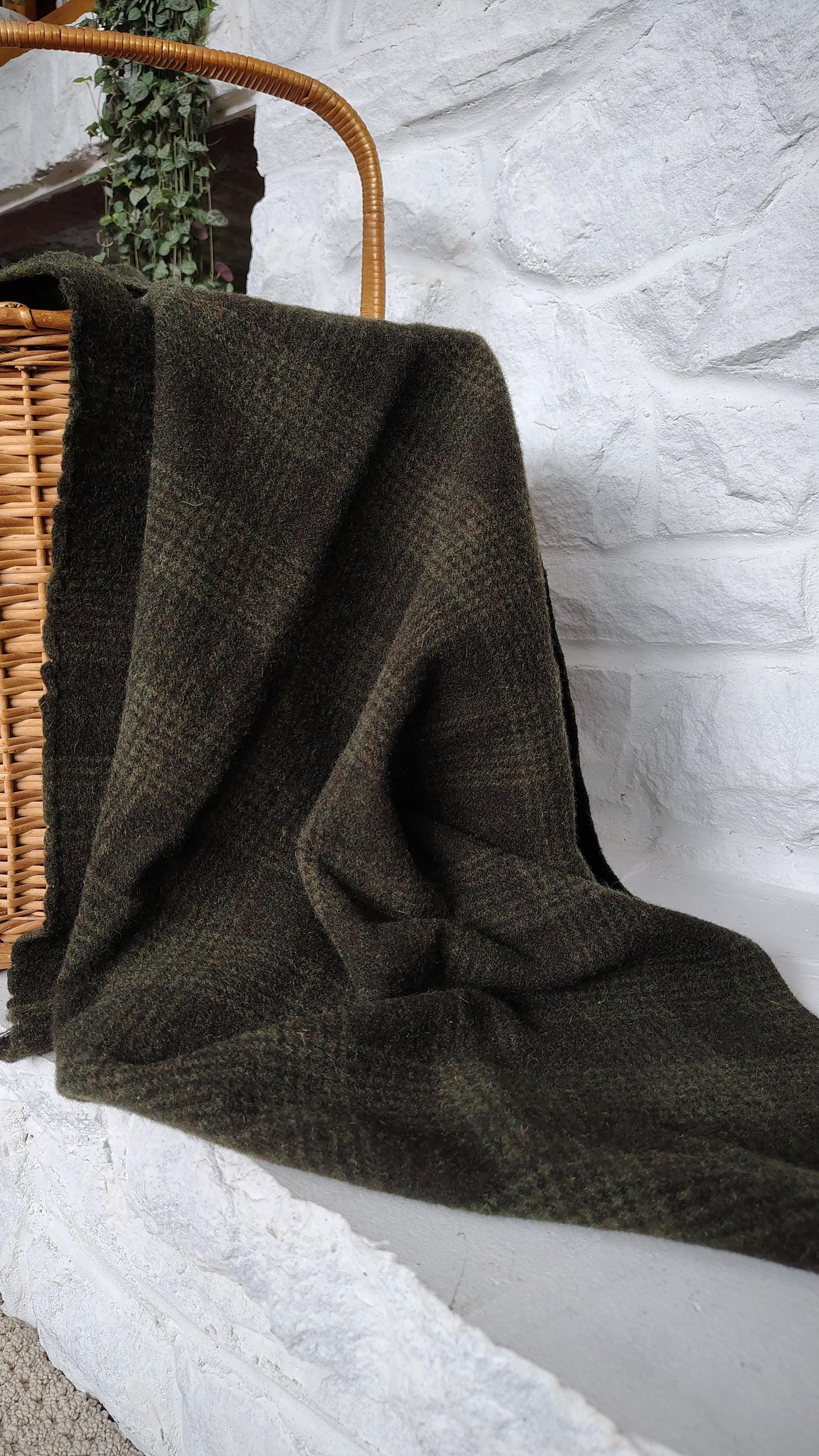 Moss Hand Dyed BnP Wool