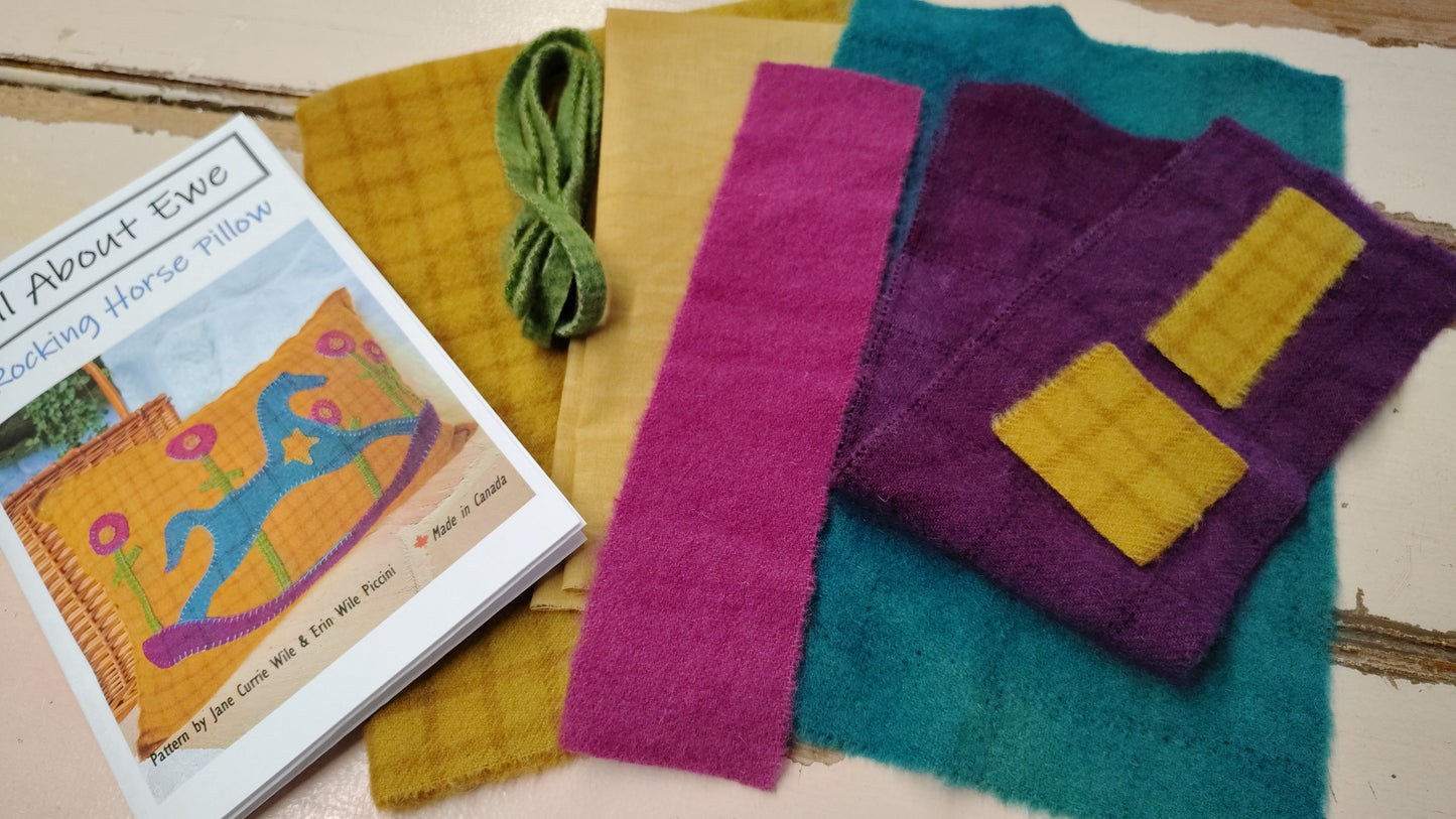 Rocking Horse Pillow Kit