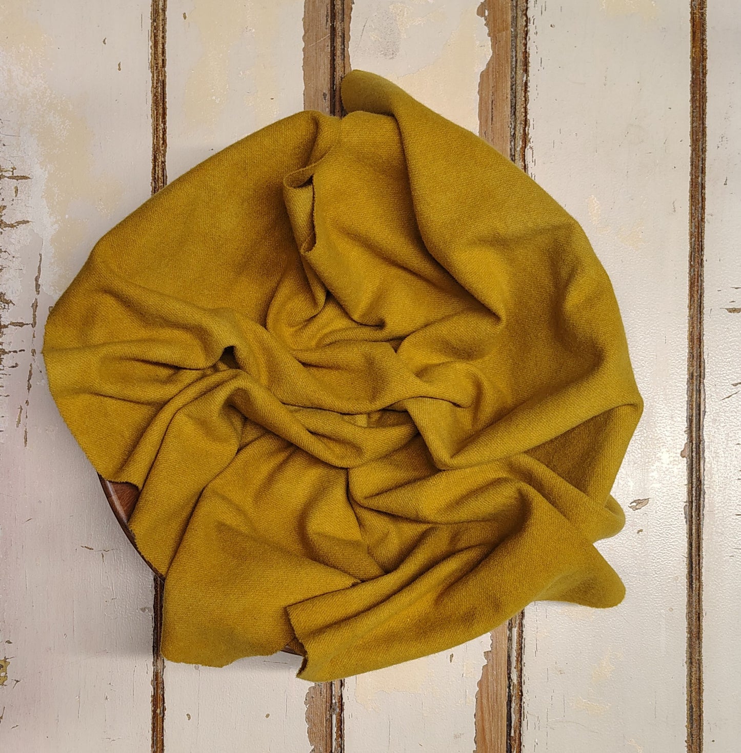 Antique Gold Hand Dyed Wool