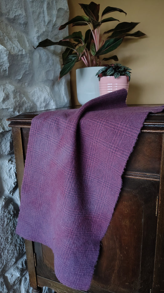 TeP Wine Rose Hand Dyed Quarter Yard