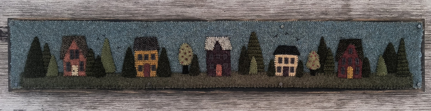 The Village Board Runner Paper Pattern