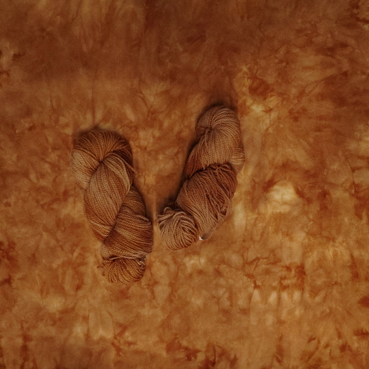 Rusty Pumpkin Hand Dyed Wool Yarn (Wholesale)