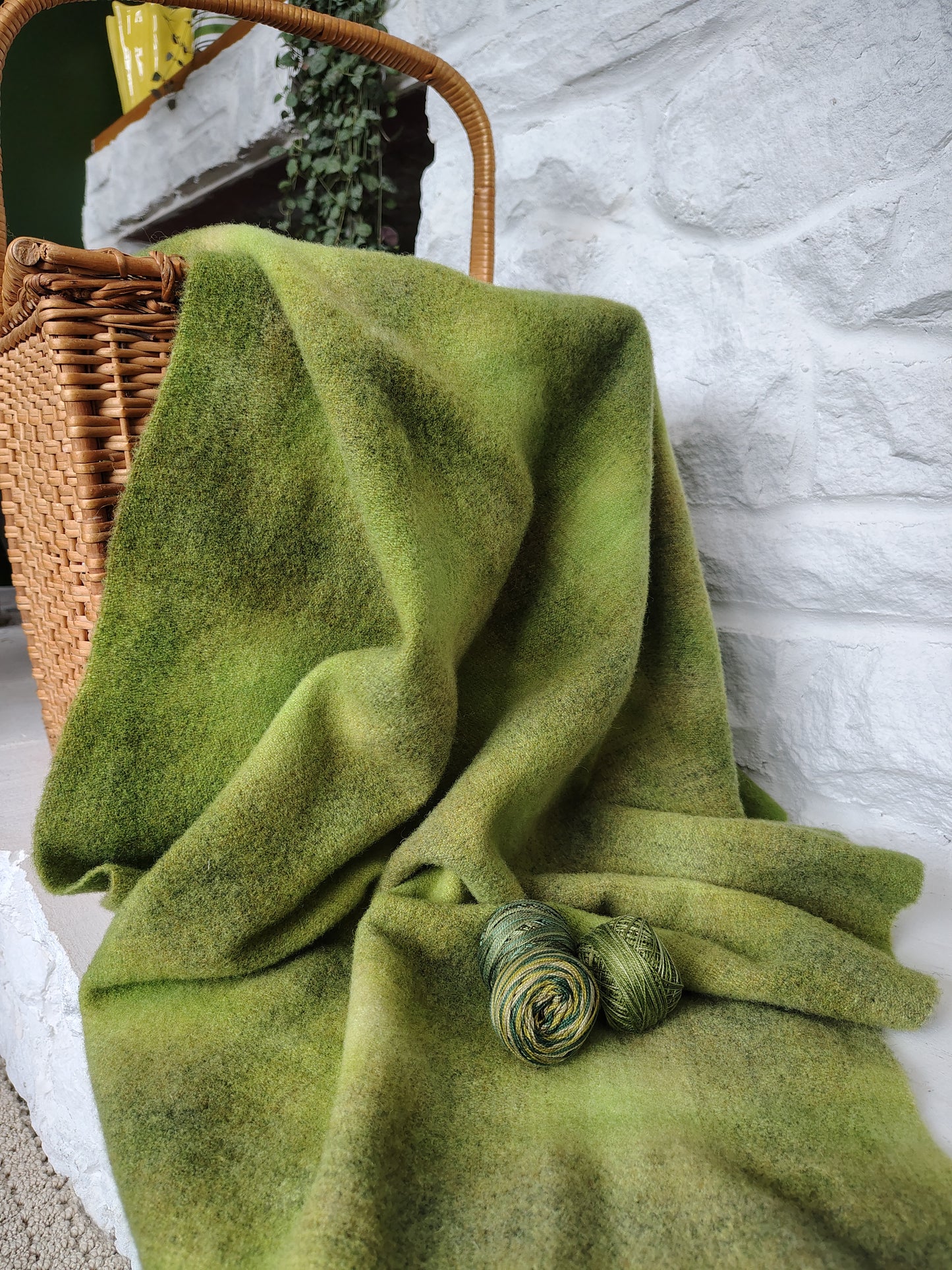 Avocado Hand Dyed CS Wool