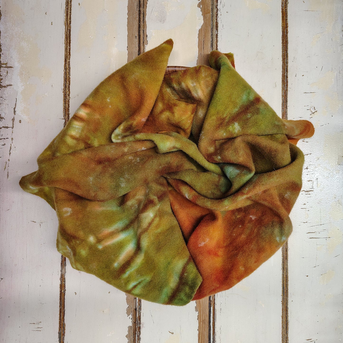 Pumpkin Patch Hand Dyed Wool