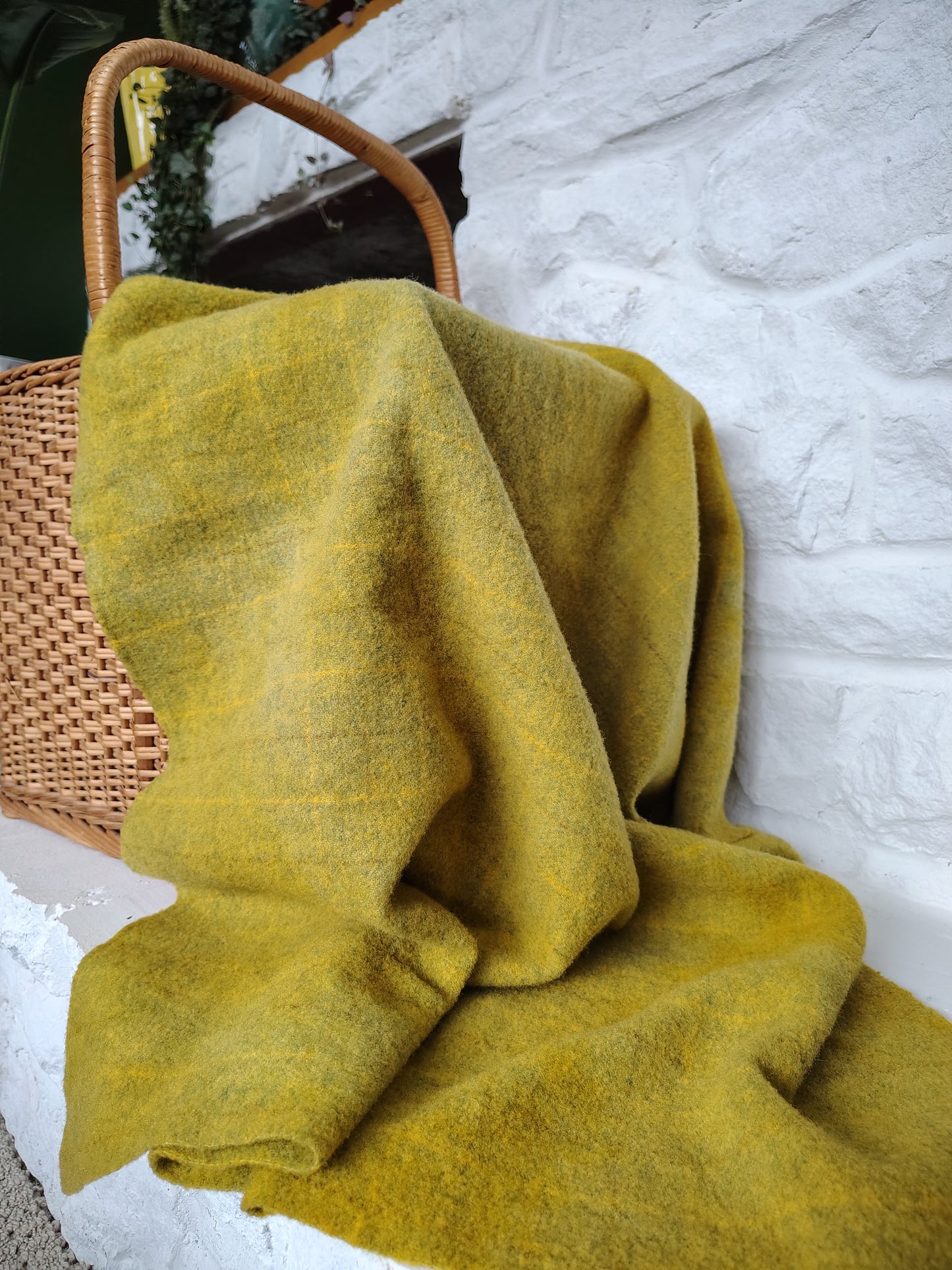 Saffron Hand Dyed BP Wool
