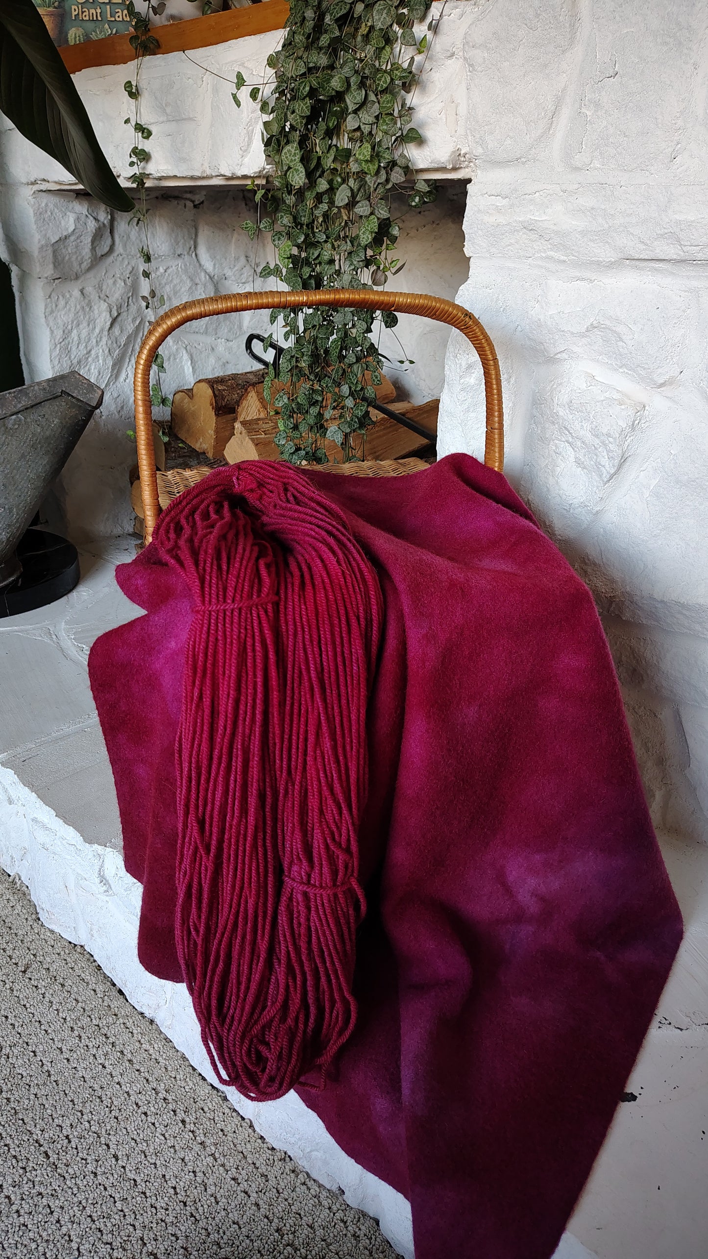 Boysenberry A Hand Dyed Wool