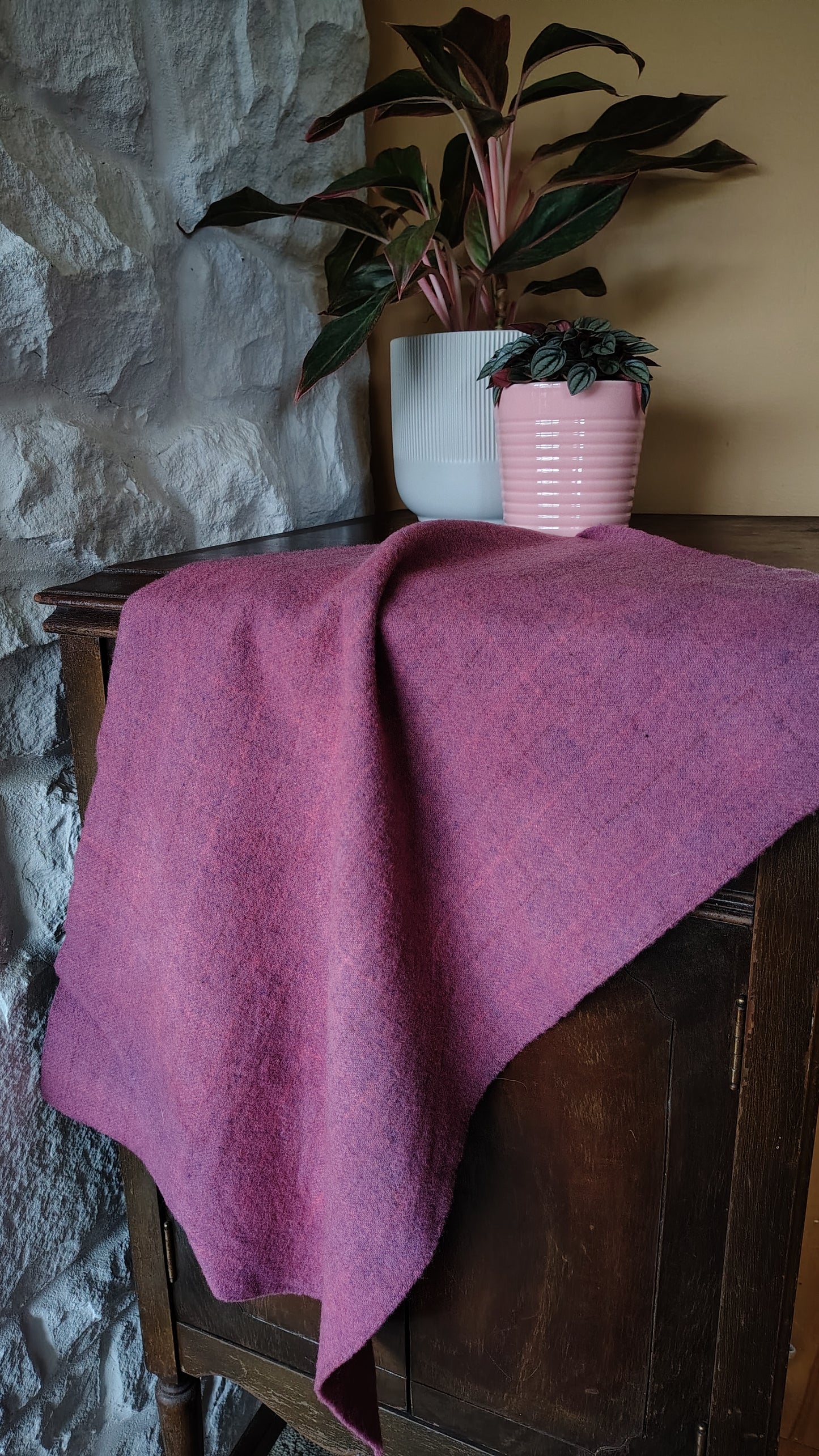 BP Wine Rose Hand Dyed Quarter Yard