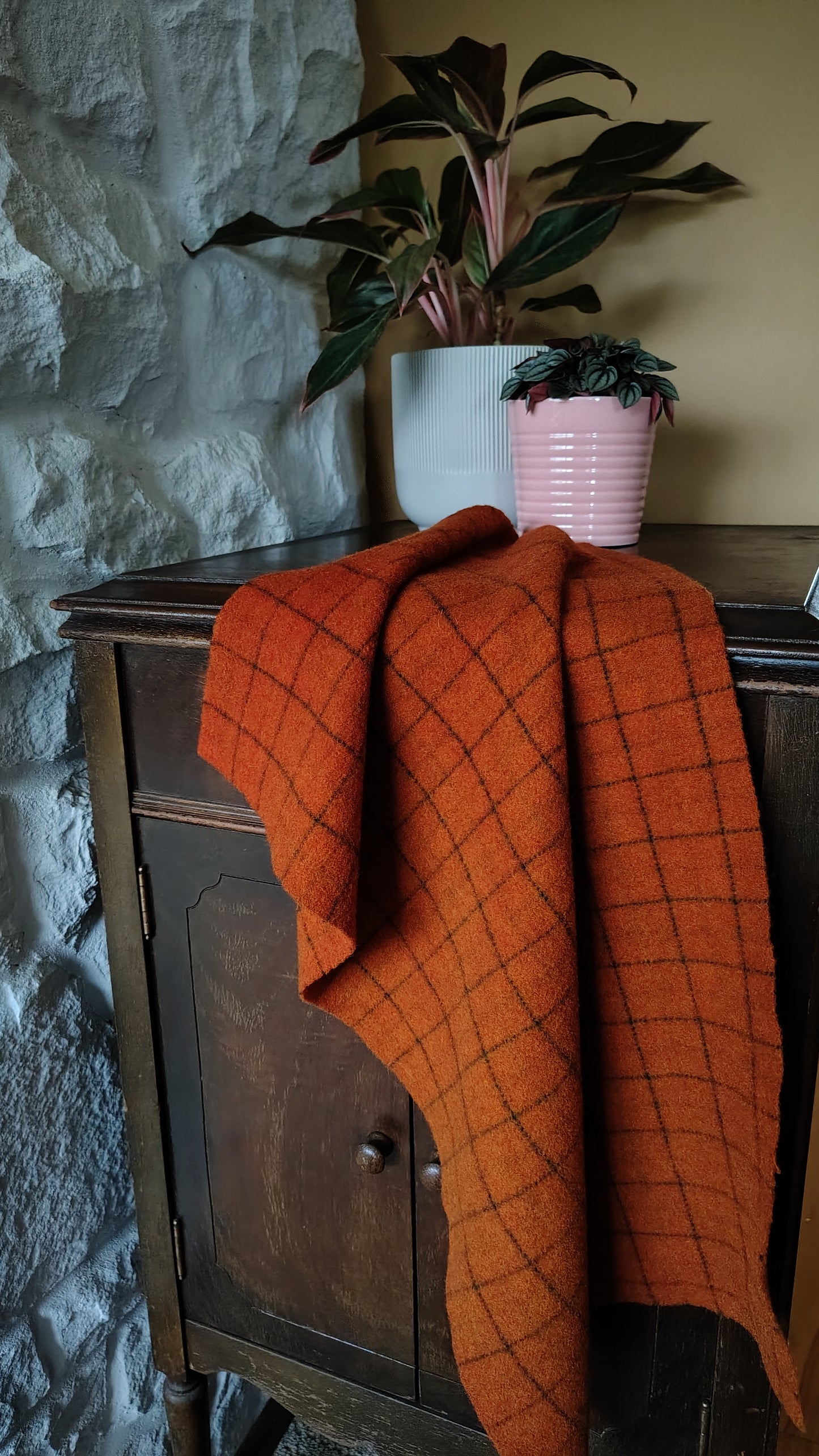 OBP Terra Cotta Hand Dyed Quarter Yard