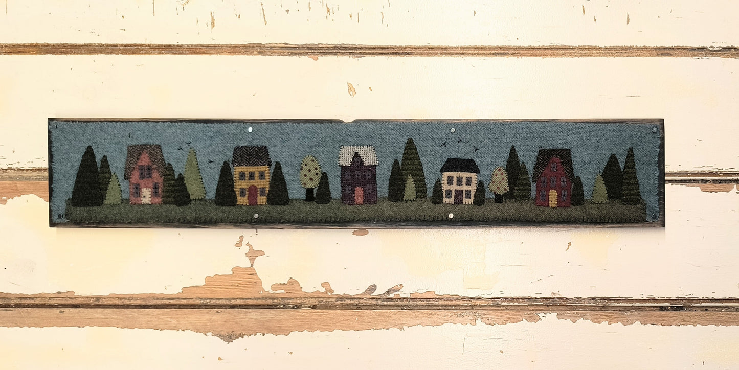 The Village Board Runner Paper Pattern