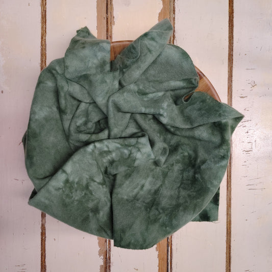 Green Pear Hand Dyed Wool