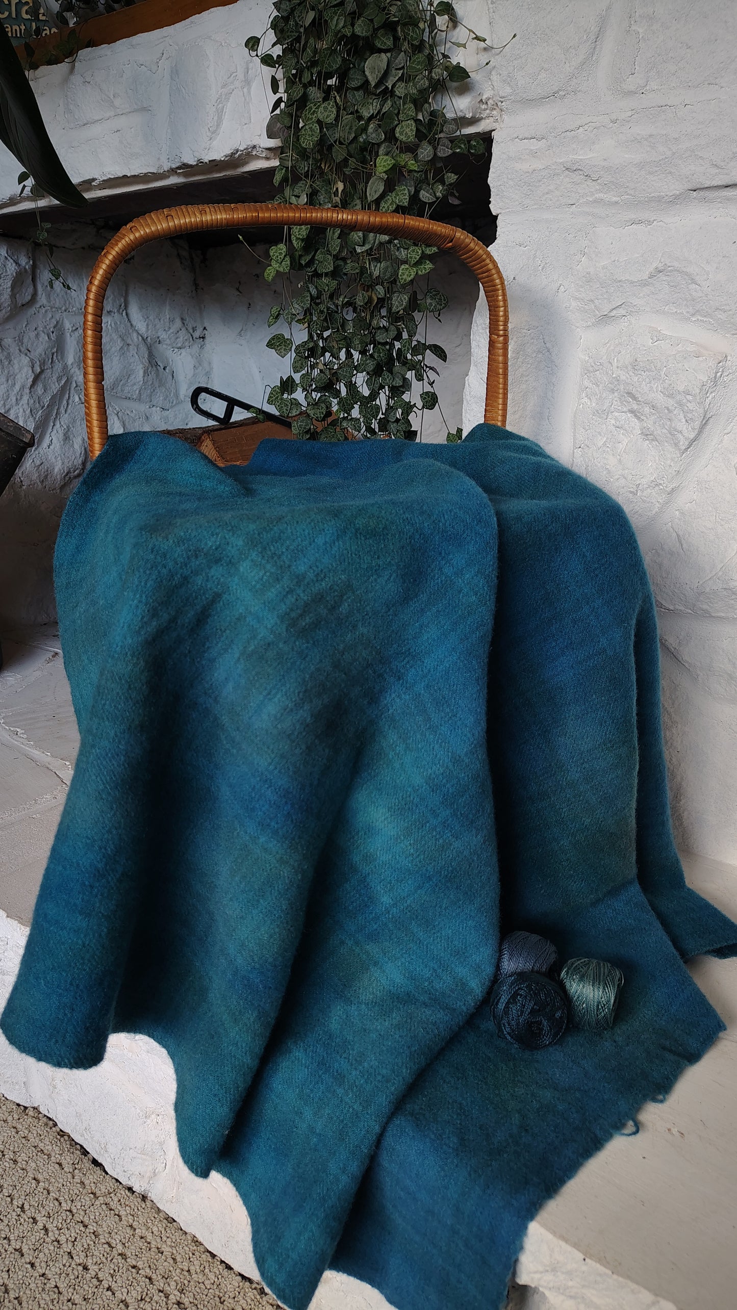 Twilight Hand Dyed Plaid Wool (Wholesale)