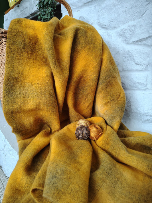 Mustard Hand Dyed CS Wool