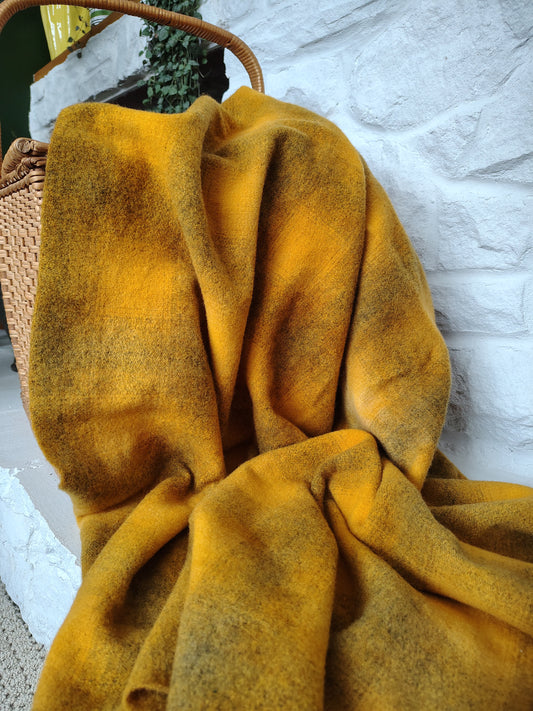Mustard Hand Dyed CS Wool
