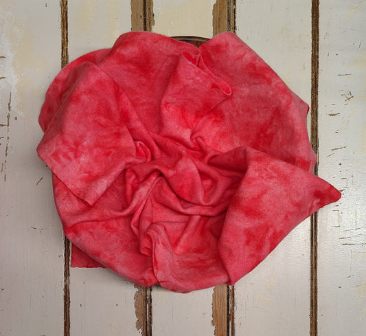 RED 03 M Hand Dyed Wool
