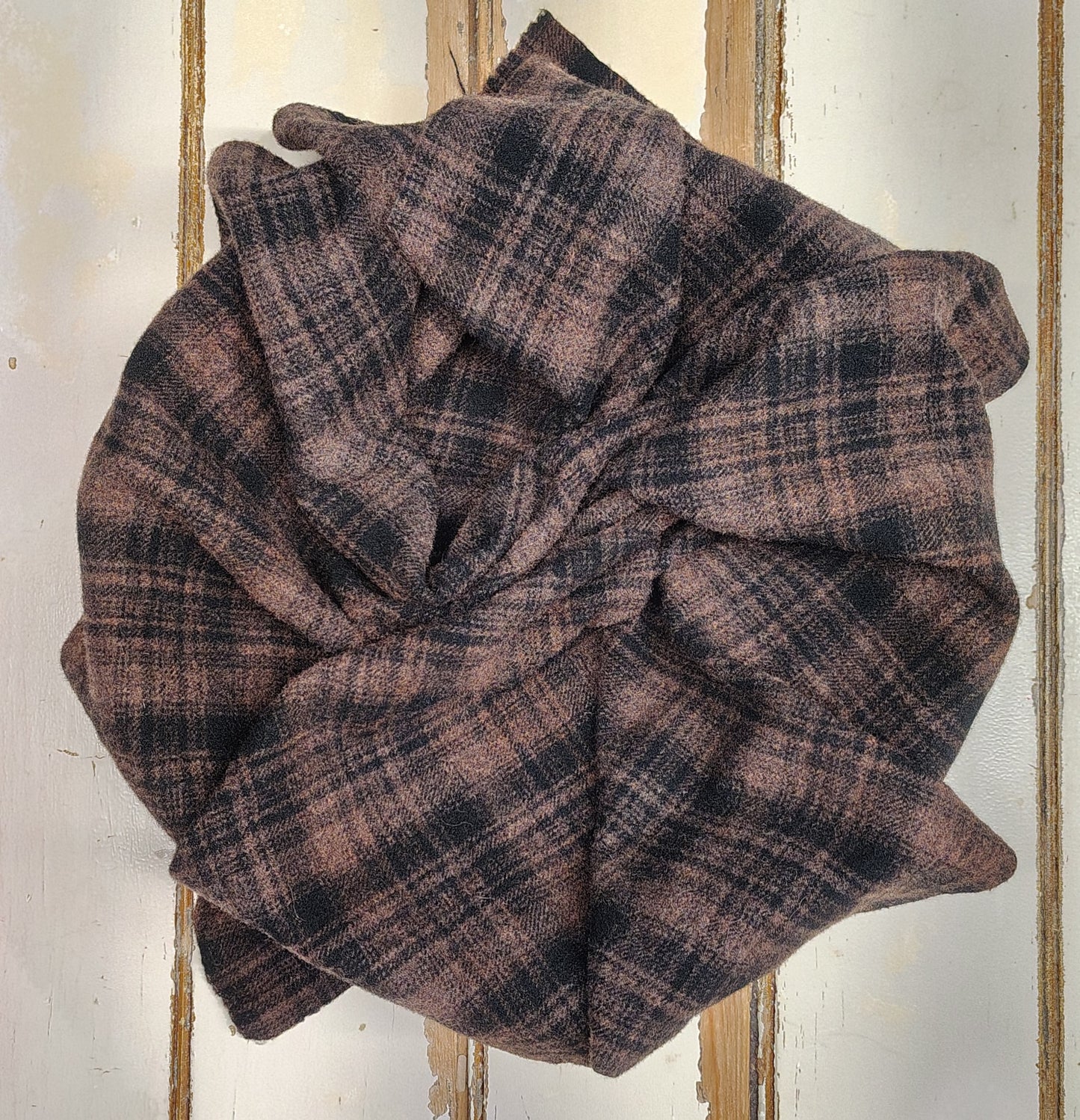 Tiger Lily Hand Dyed Plaid Wool (Dark)
