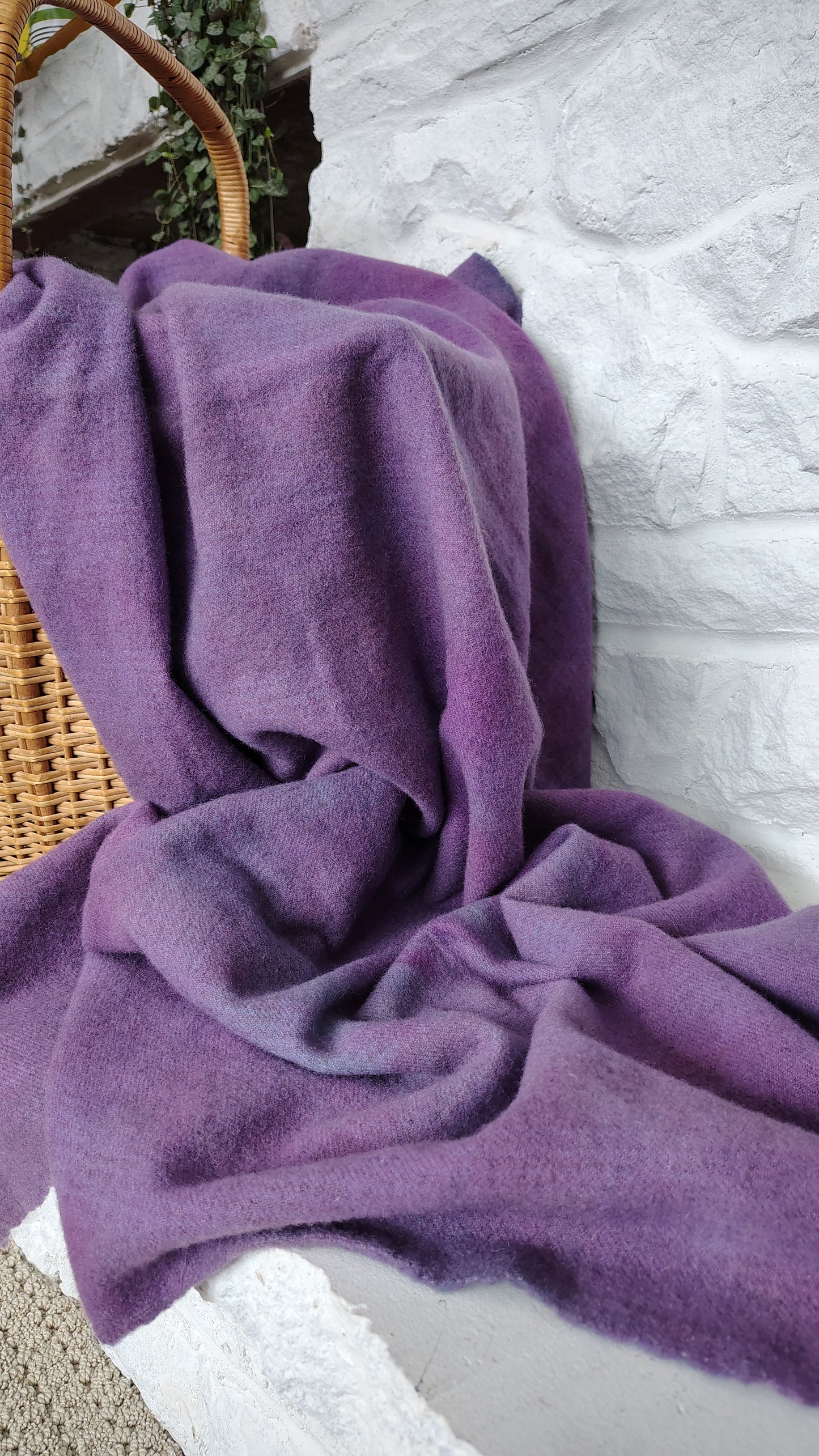 Lilac Hand Dyed GP Wool (Wholesale)