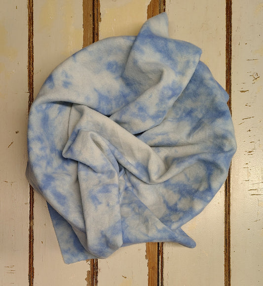 Summer Sky Hand Dyed Wool