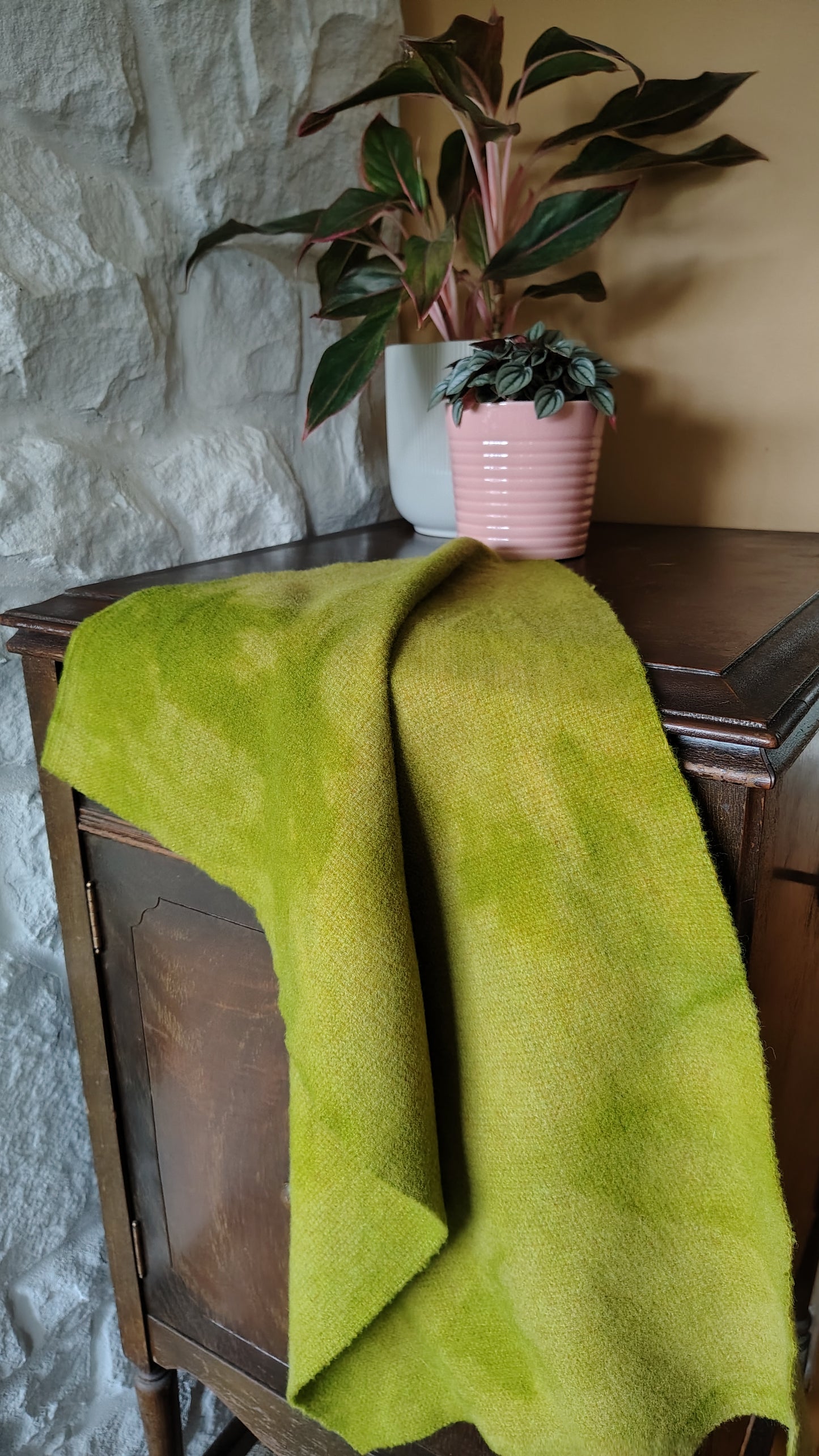 YF Avocado Hand Dyed Quarter Yard