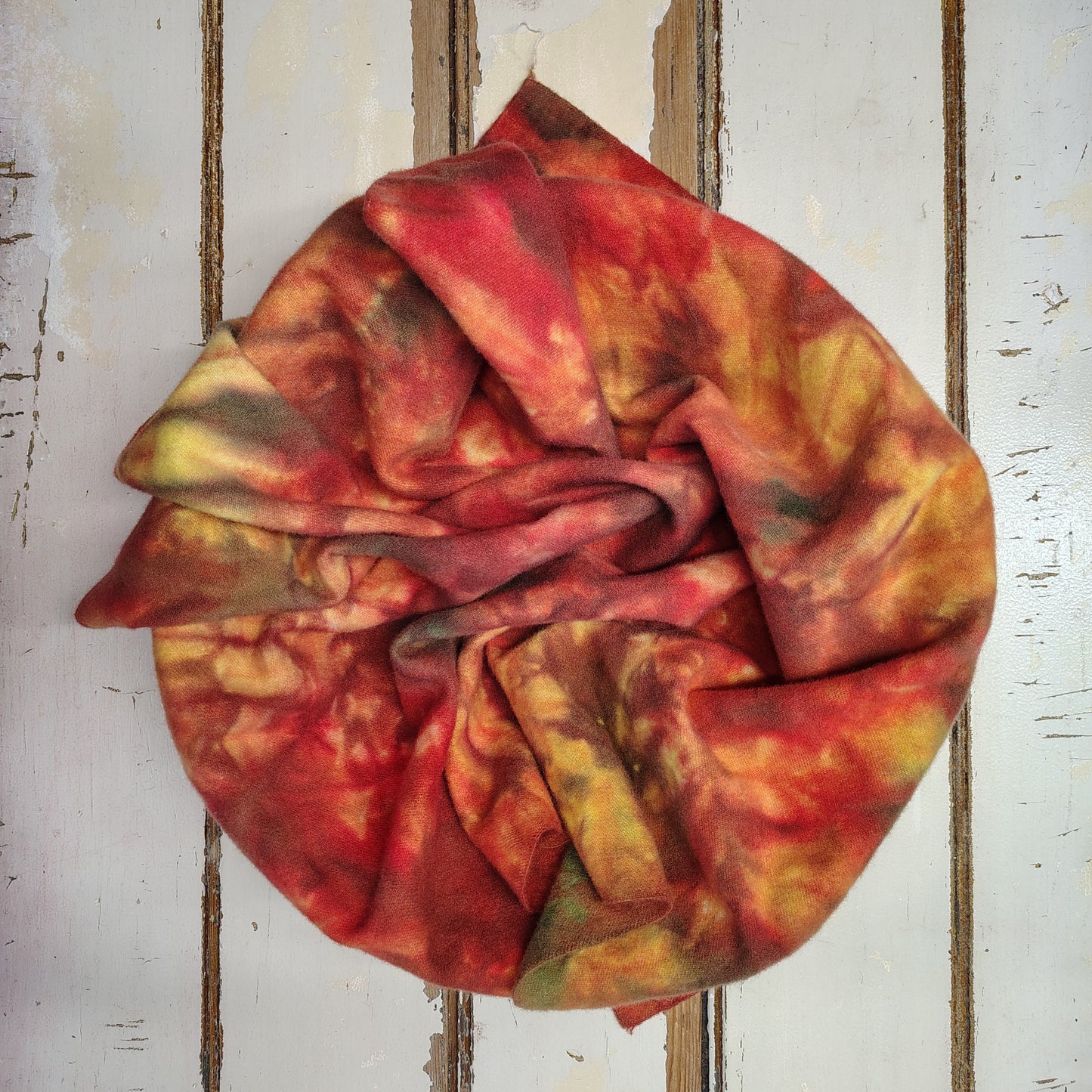 Autumn Bloom Hand Dyed Wool