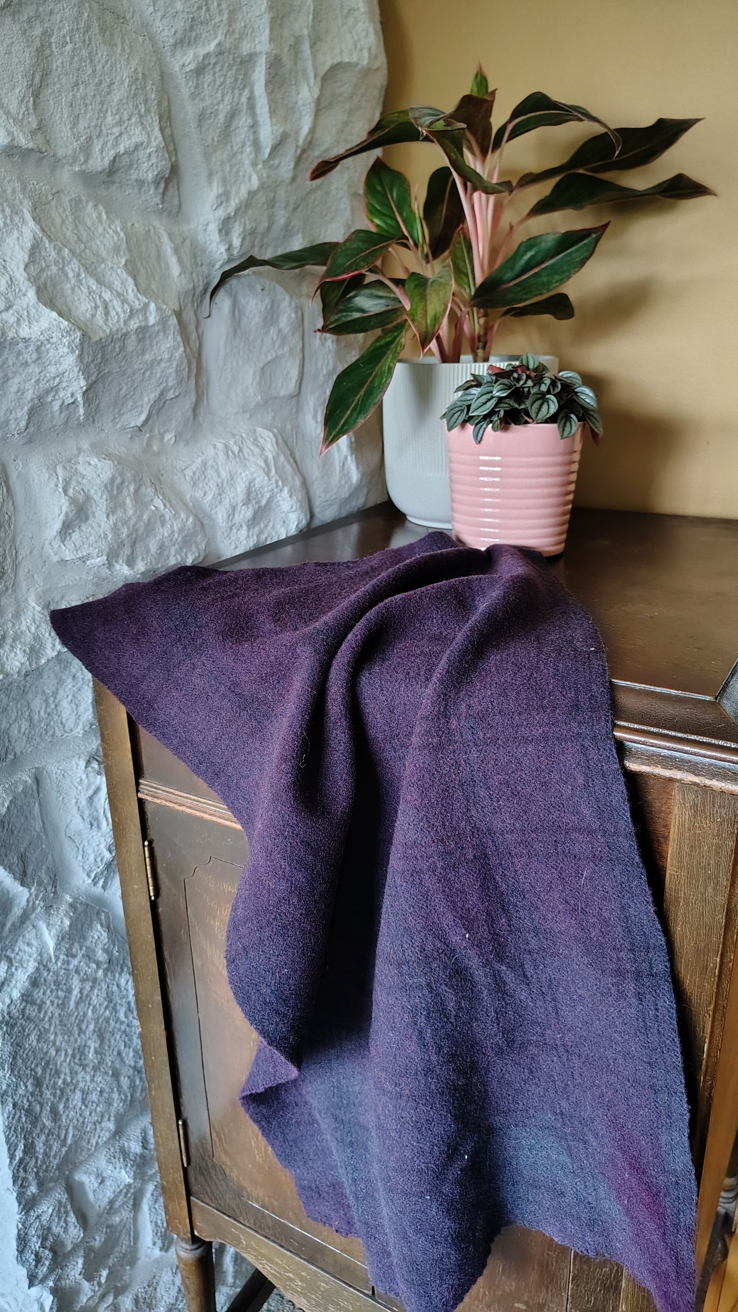 TLP Burgundy Hand Dyed Quarter Yard