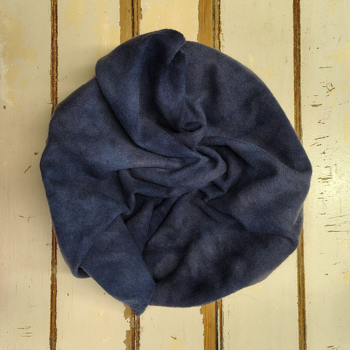 Blue Velvet Hand Dyed Wool