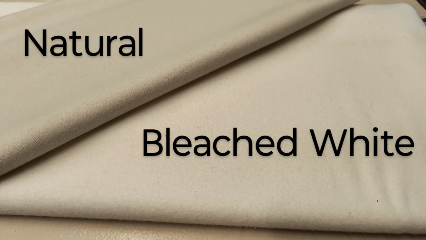 Quarter Yard Wool Off The Bolt | Bleached White