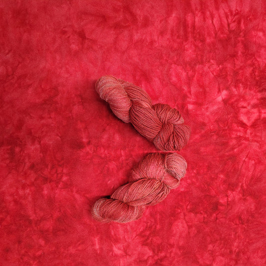 Chili Pepper 01 M Hand Dyed Wool Yarn
