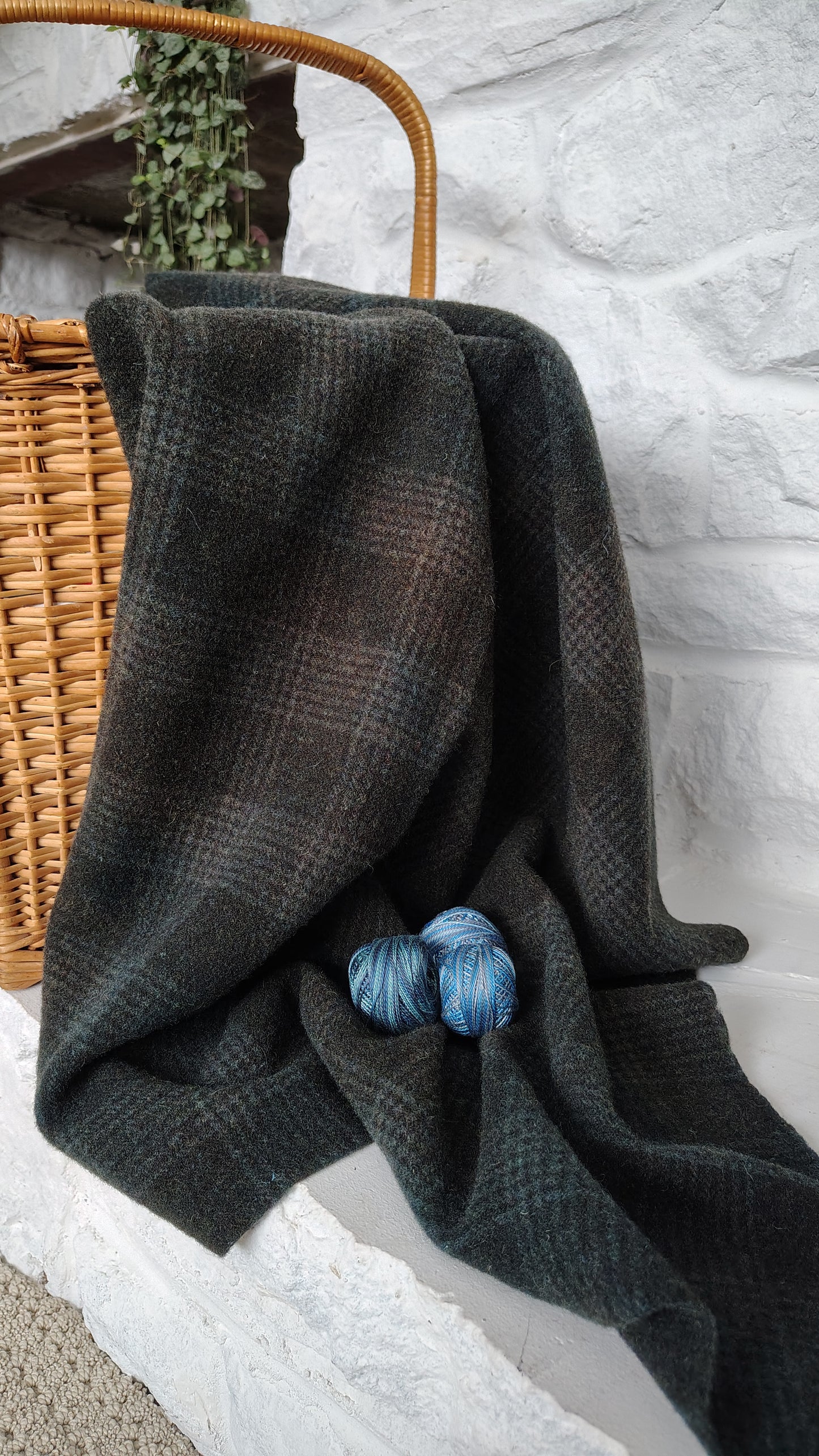 Blue Hand Dyed BnP Wool (Wholesale)