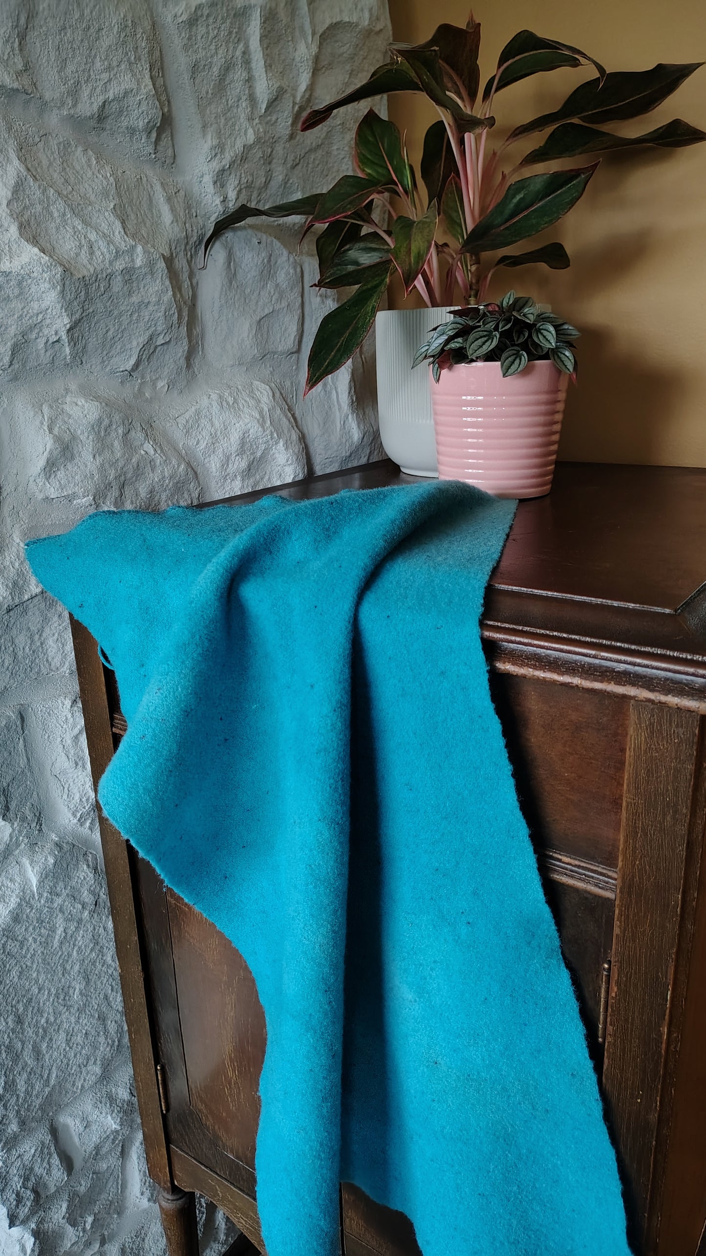 CC Turquoise Hand Dyed Quarter Yard