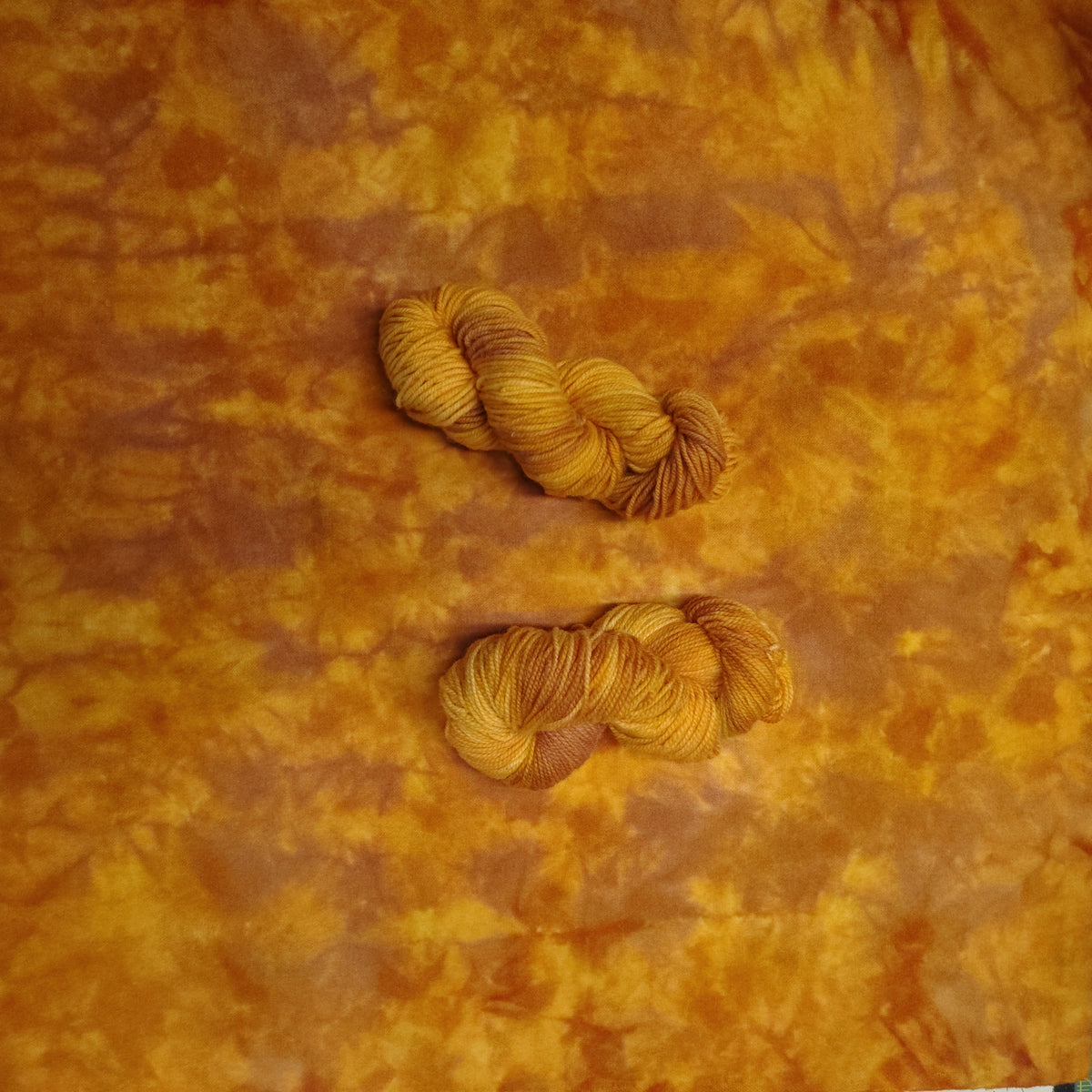 Sunny Side Up Hand Dyed Wool
