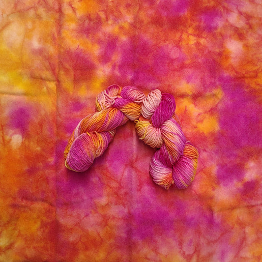 Blast From The Past Hand Dyed Wool Yarn