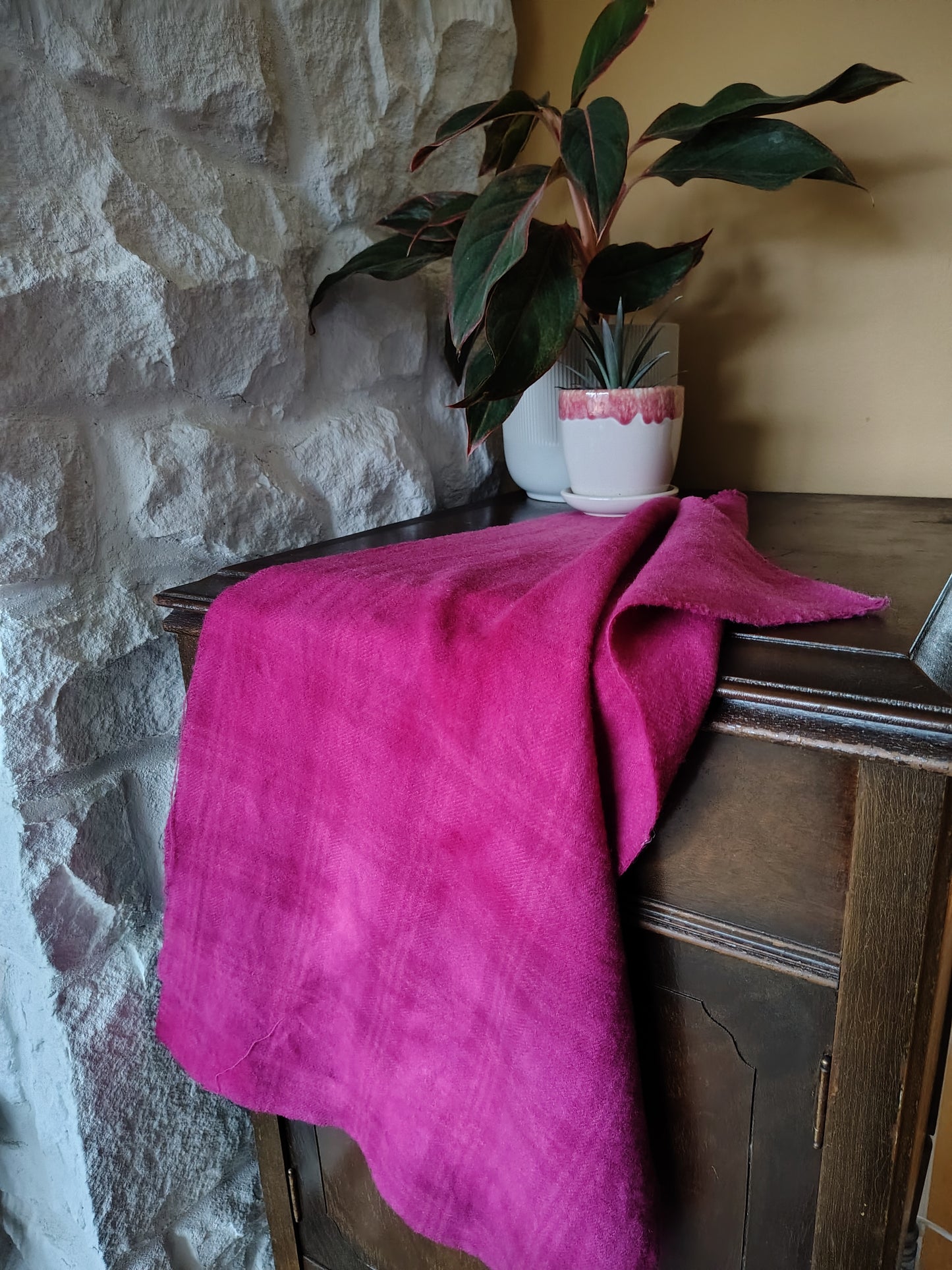 CW Burgundy Hand Dyed Quarter Yard