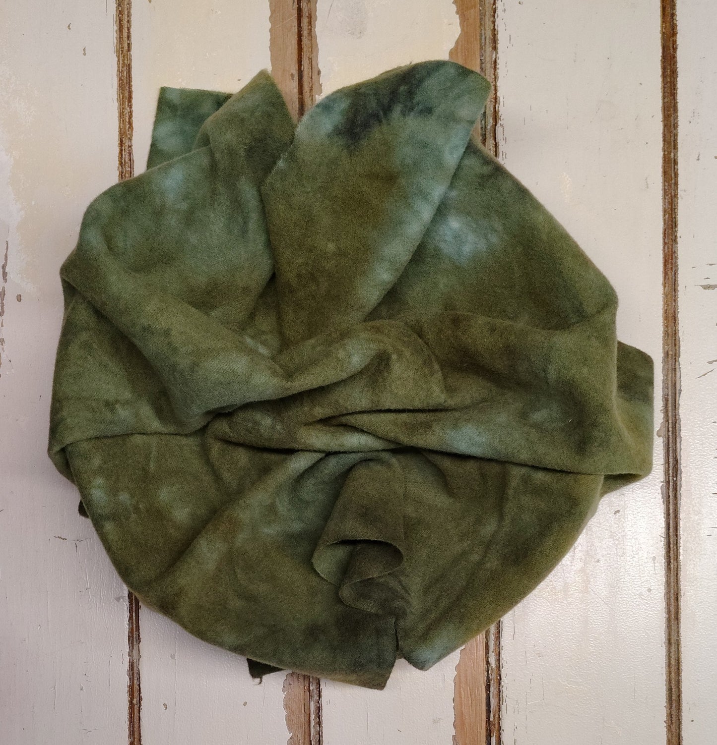 OLIVE DRAB VALUES M | Set of 4 Hand Dyed Wool
