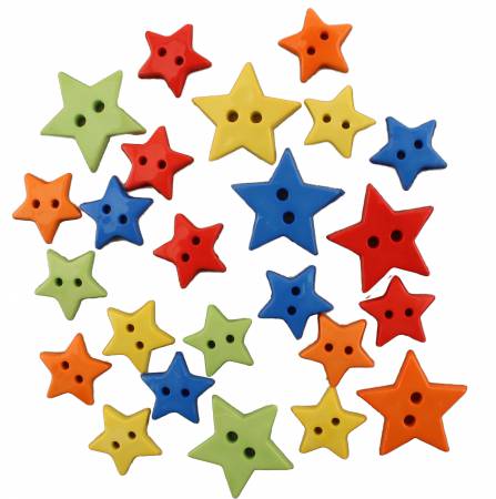 Buttons Galore - Stars Buttons