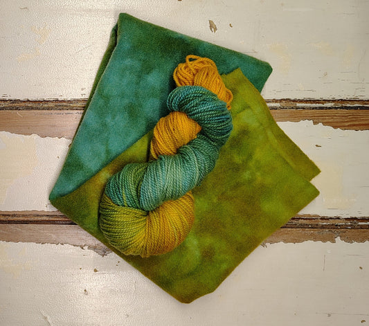 Lollipop Twist Hand Dyed Wool Yarn