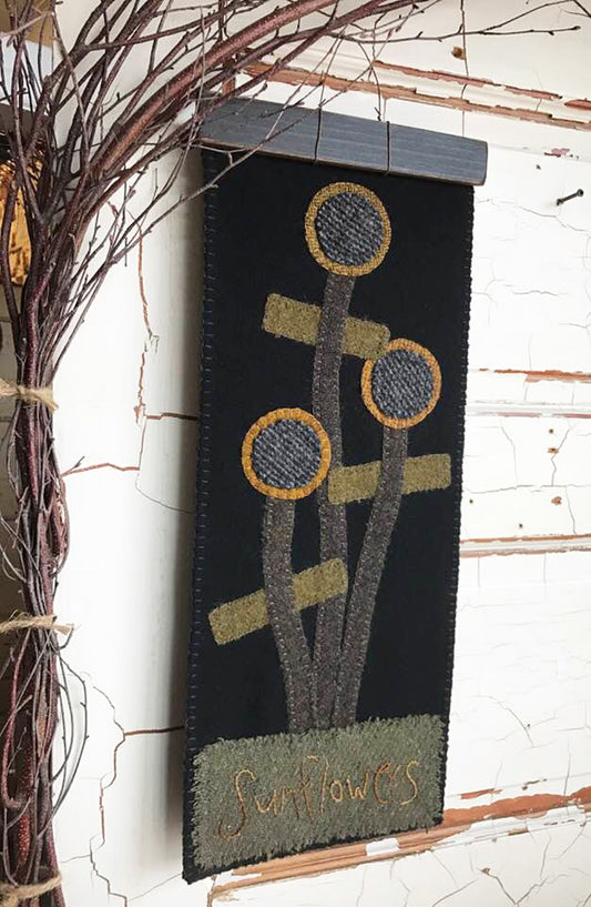 SUNFLOWER TRIO Paper Pattern