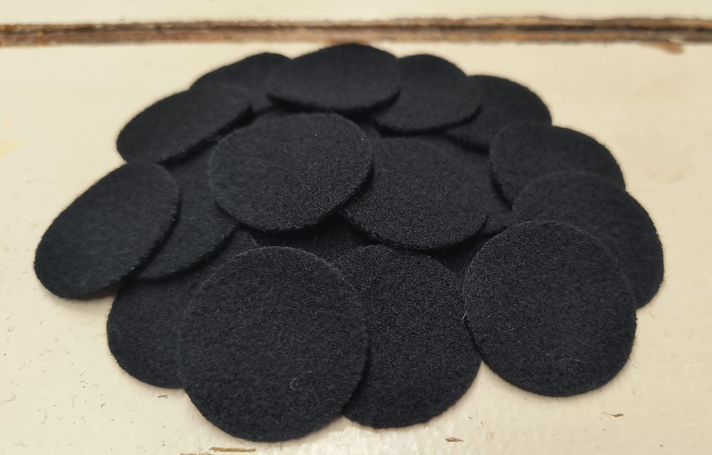 Pre-cut Wool Penny Packs | 25 or 50 Count | 1/2 inch - All About Ewe Wool Shop