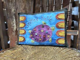 SPOTTED TURTLE PILLOW Paper Pattern - All About Ewe Wool Shop