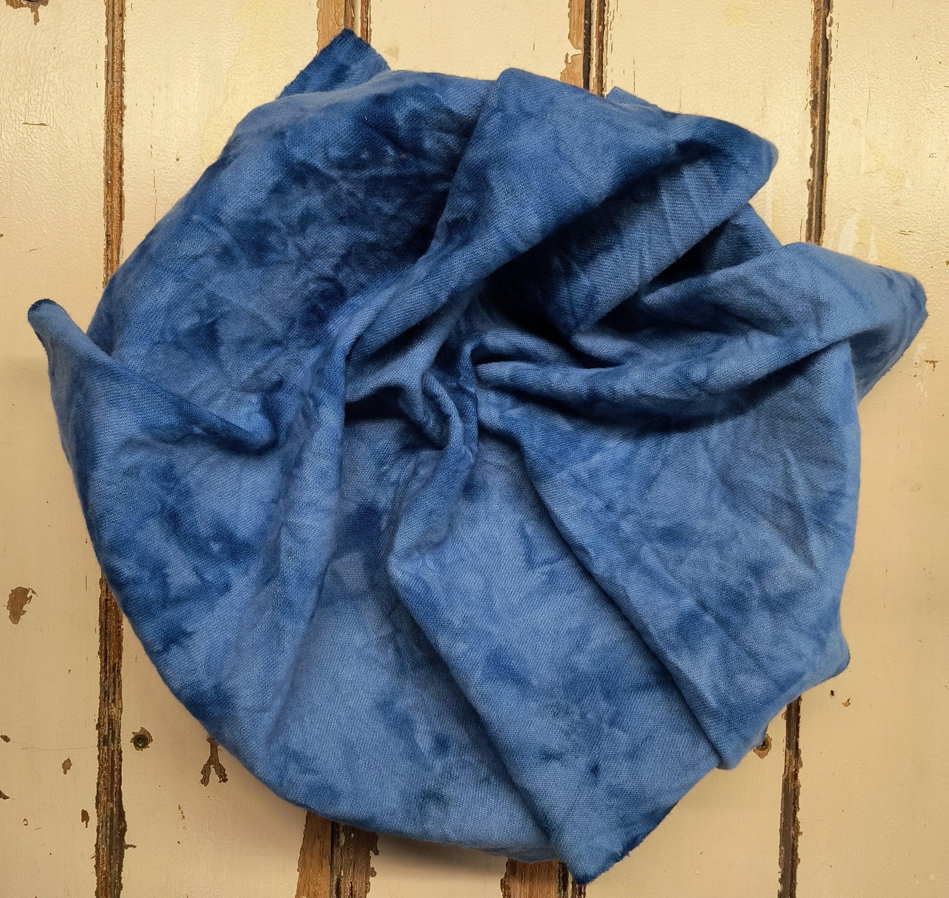 LAKE BLUE VALUES | Set of 4 Hand Dyed Wool - All About Ewe Wool Shop