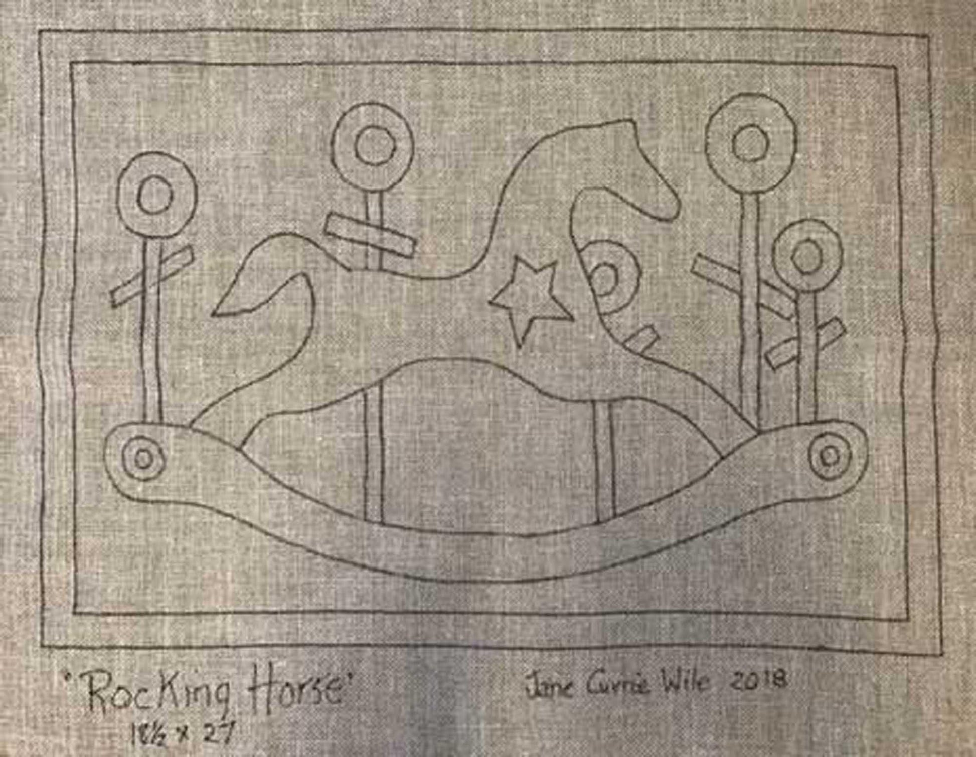 Cow Rocking Horse Pattern ROCKING HORSE – All About Ewe Wool Shop
