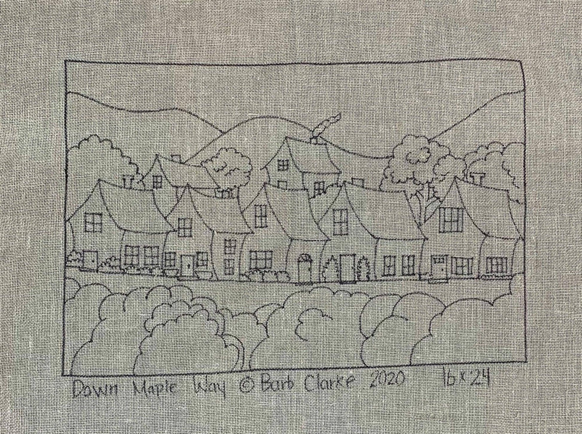 DOWN MAPLE WAY Pattern - All About Ewe Wool Shop