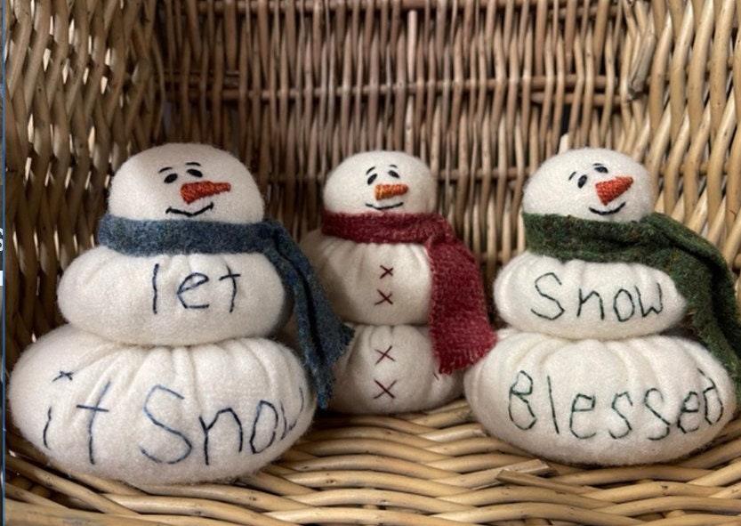 SNOWBALL Paper Pattern - All About Ewe Wool Shop